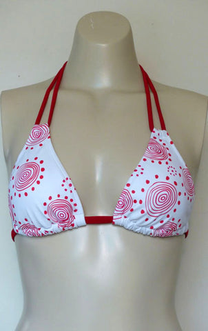 Coral Bloom Tri Top